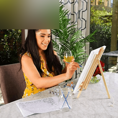 Reflection Cat Tiger Paint By Number Kit - Painting By Number