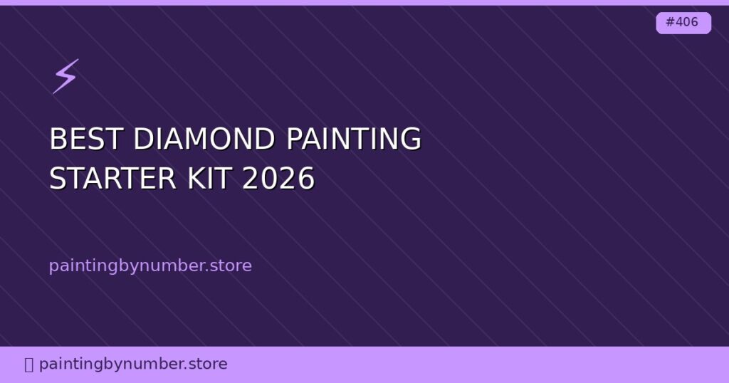 best diamond painting starter kit 2026