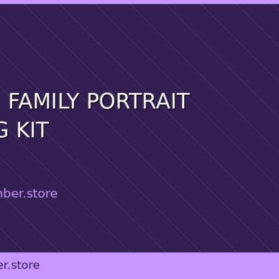 custom family portrait painting kit