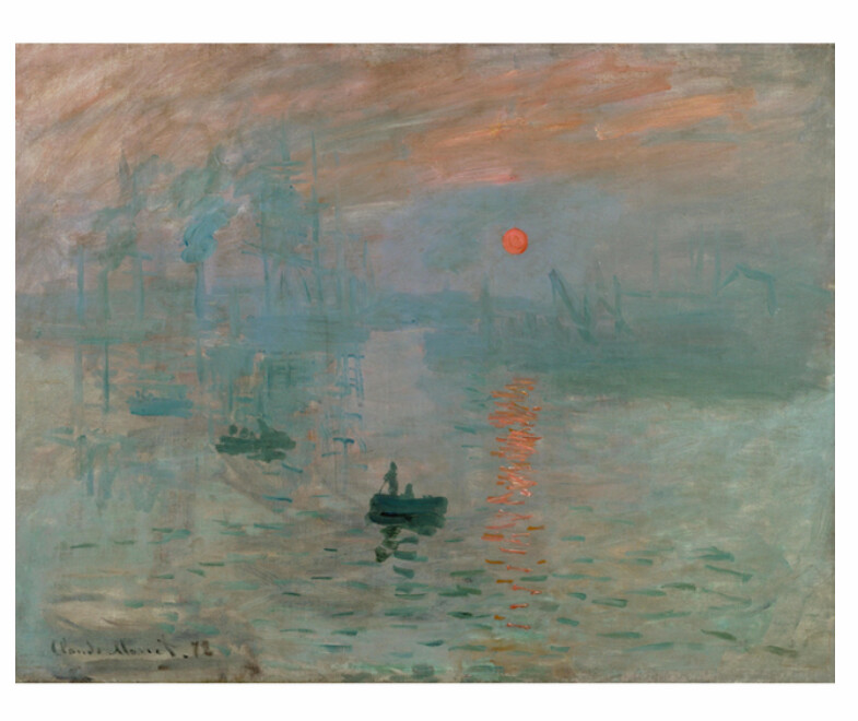 Impression , Sunrise - Claude Monet 5D Paint by Numbers Kit