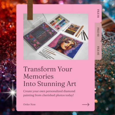 Custom Photo Diamond Painting - Convert Your Picture