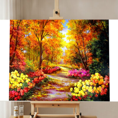 Fall Forest Paint by Numbers Kit