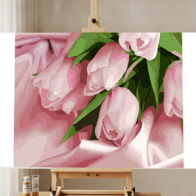 Flower Tulip Paint by Numbers Kit