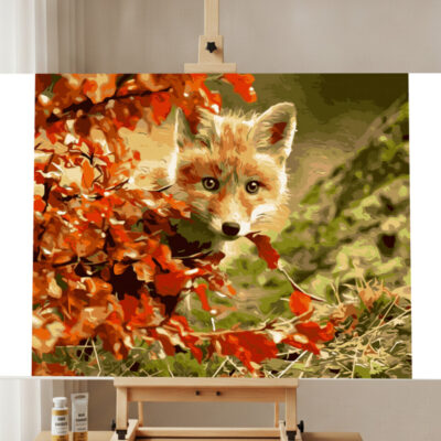 Fox & Maple Paint by Numbers Kit