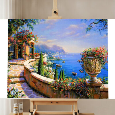 Kit de Pintura por Números: Paisaje