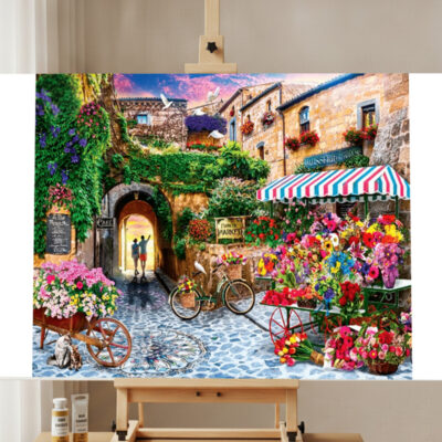 Landscape Flower Paint by Numbers Kit