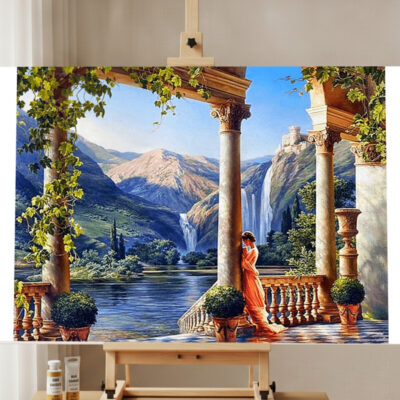Landscape Goddess Paint by Numbers Kit