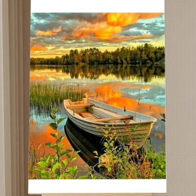 Landscape Scenery Paint by Numbers Kit