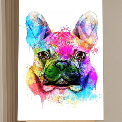 Colorful Dog Paint by Numbers Kit