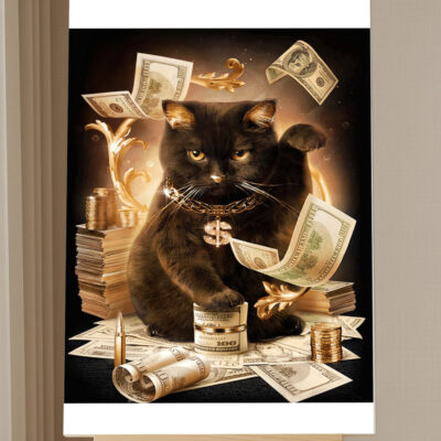 Lucky Cat Paint by Numbers Kit