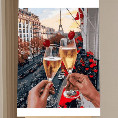 Paris Celebration Paint by Numbers Kit