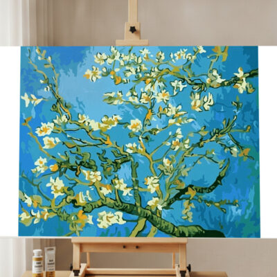 Paint by Numbers Kit Van Gogh Flower Apricot