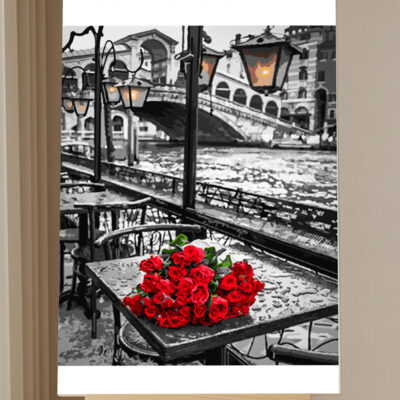 Vintage Roses Paint by Numbers Kit