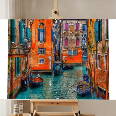 Vintage Venice Paint by Numbers Kit