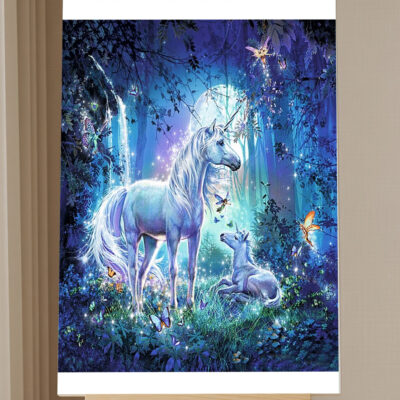 Unicorn & baby Paint by Numbers Kit