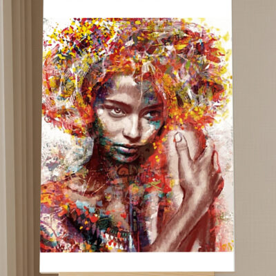 Paint by Number Kit Abstract Girl Paint by Numbers Kit