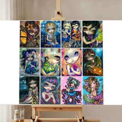 5D Cartoon Anime Diamond Painting Kits for Adult