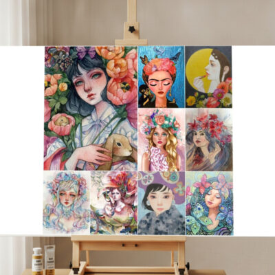 Diamond Portrait Cartoon Painting Kit Diamond Painting Kit