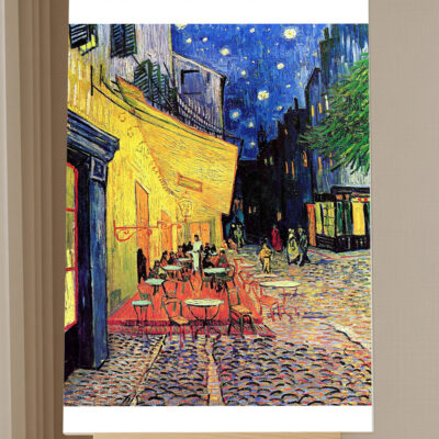 Café Terrace at Night — Van Gogh Paint by Numbers Kit