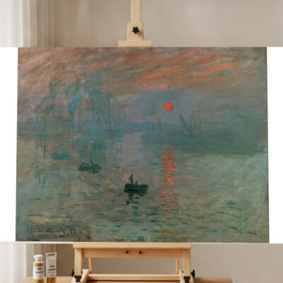 Impression, Sunrise — Monet Paint by Numbers Kit