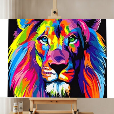 Grande Peinture Diamant - Jardin de Fleurs 60x80cm