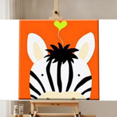 Three Cute Kittens Paint by Numbers Kit for Adults — DIY Beginner Canvas
