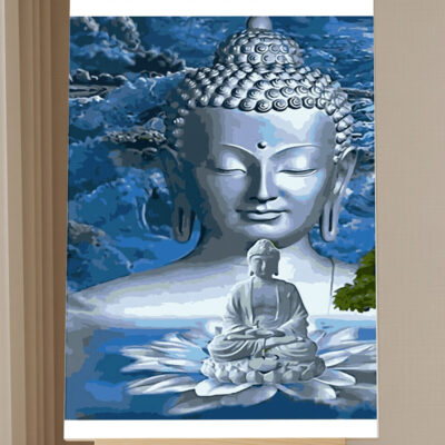 Buddha Scenery Paint by Numbers Kit