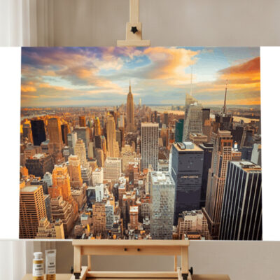 City Landscape Paint by Numbers Kit