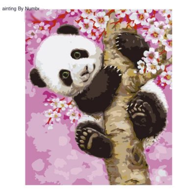 Cherry Panda Animal DIY Diamond Painting Kit - DIY Art