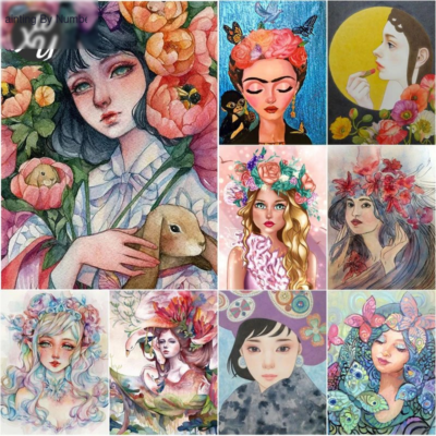 Diamond Portrait Cartoon Painting Kit Diamond Painting Kit - DIY Art