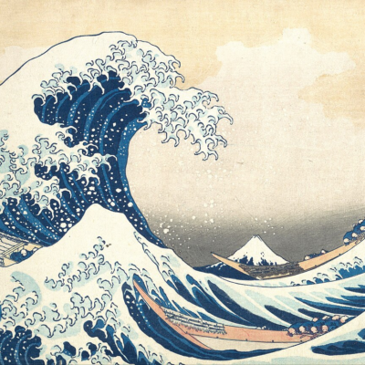 The Great Wave off Kanagawa by Hokusai - Paint by Numbers Kit