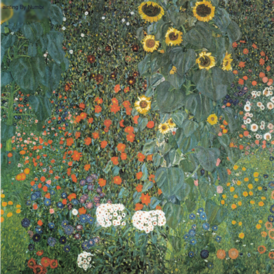 Flower Garden by Klimt - Paint by Numbers Kit
