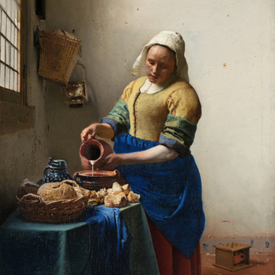 The Milkmaid by Vermeer - Paint by Numbers Kit